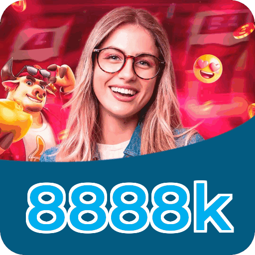 Números do app 8888k em material de marketing — ilustração, não auditoria
